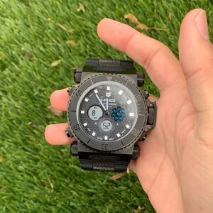 Vip Khan S force watch stainless steel .